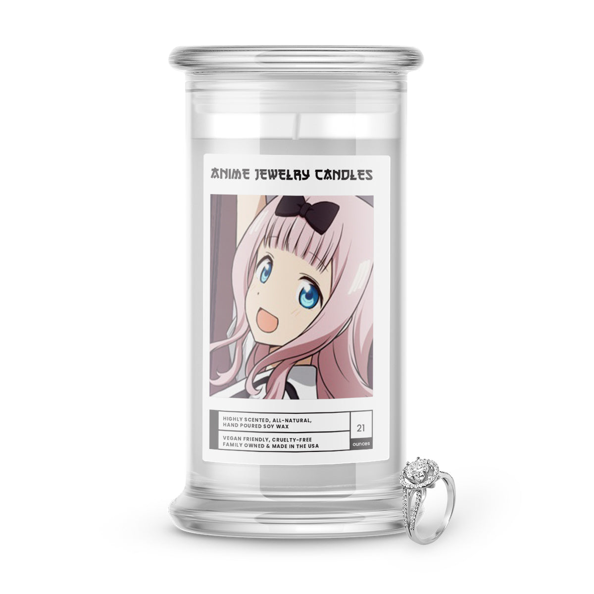 Fujiwara, Chika | Anime Jewelry Candles