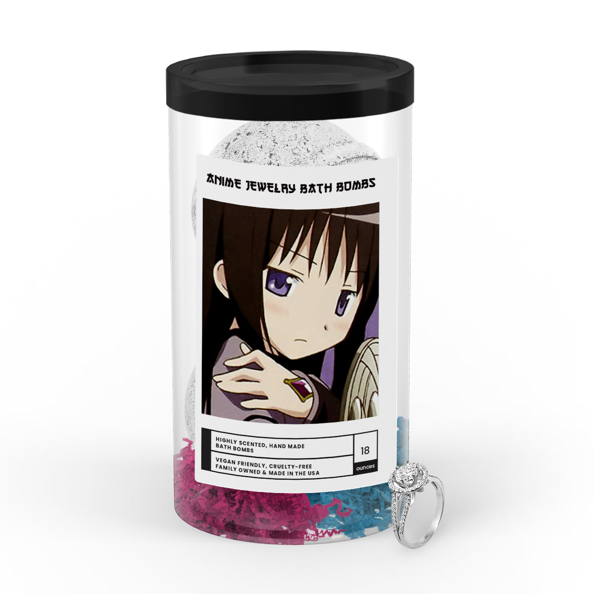Akemi, Homura (暁美 ほむら) | Anime Jewelry Bath Bombs