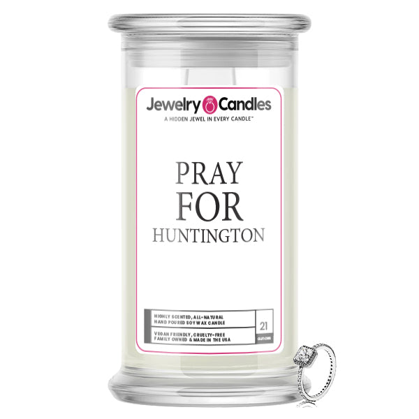 Pray For Huntington Jewelry Candle