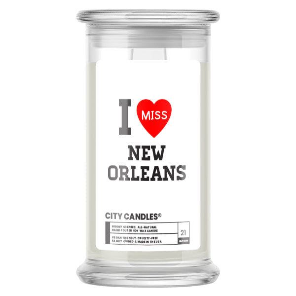 I miss New Orleans City Candles