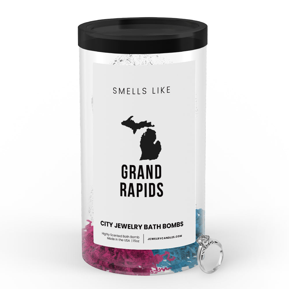 Smells Like Grand Rapids City Jewelry Bath Bombs