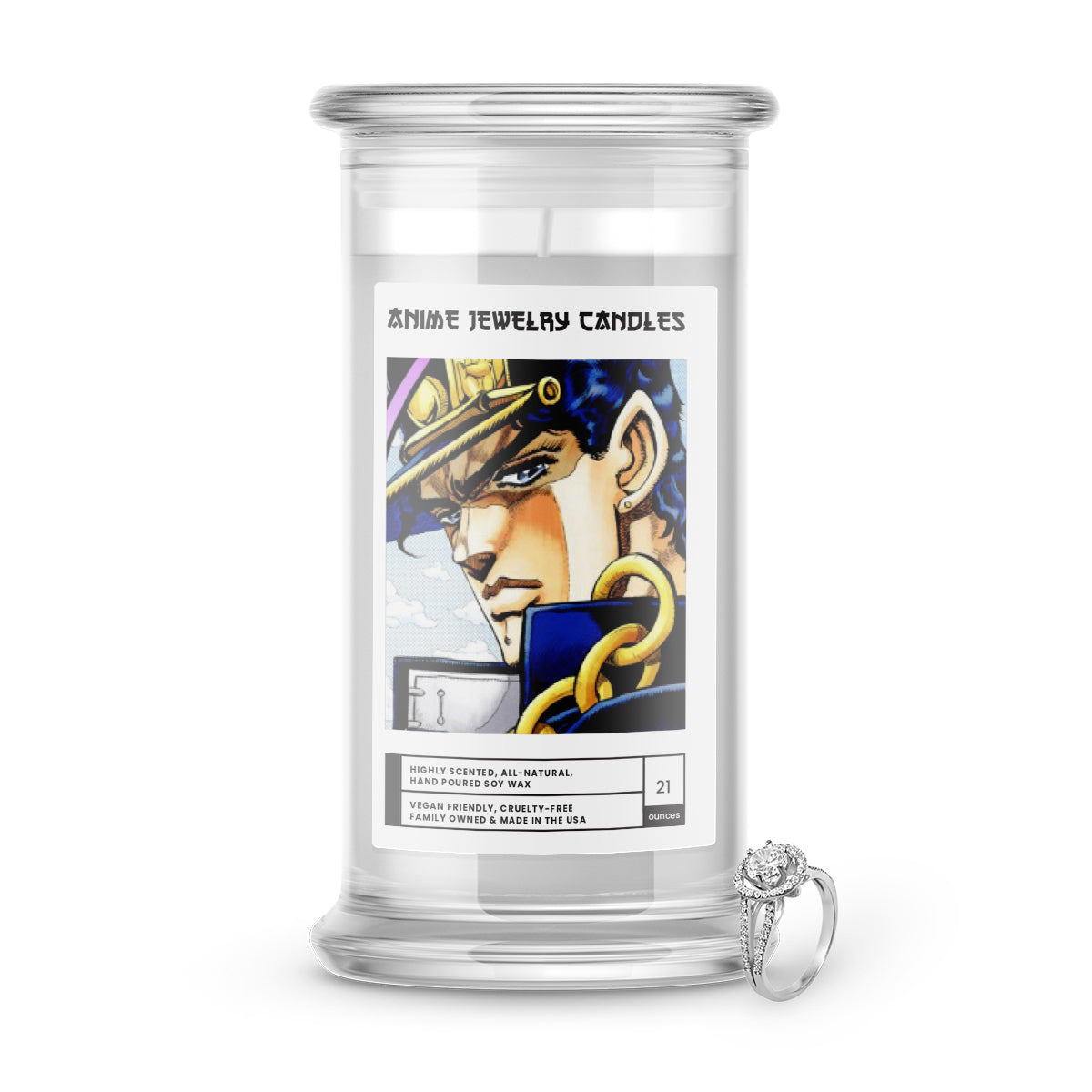 Kuujou, Joutarou | Anime Jewelry Candles