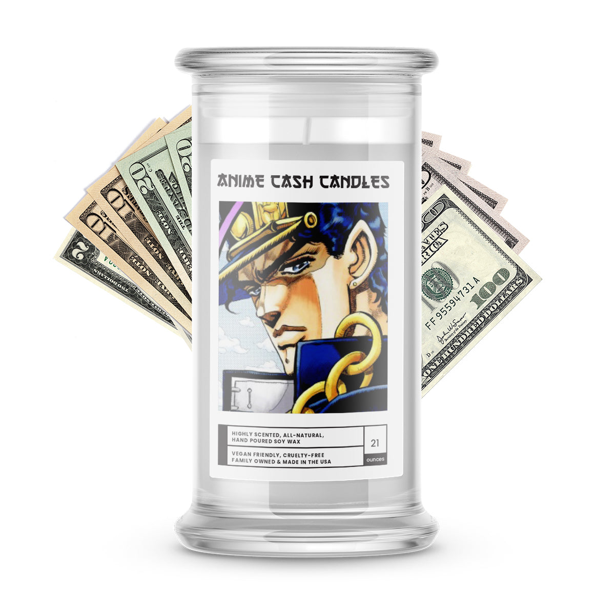 Kuujou, Joutarou | Anime Cash Candle