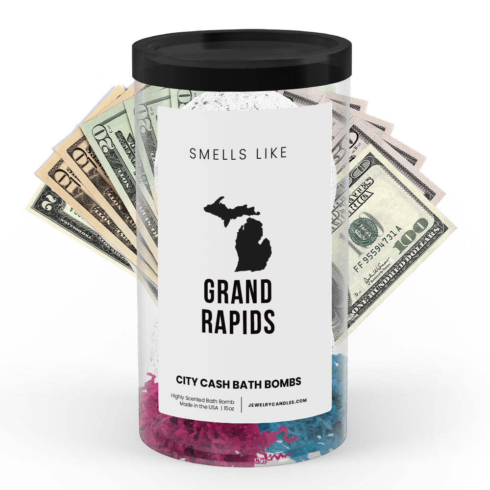 Smells Like Grand Rapids City Cash Bath Bombs