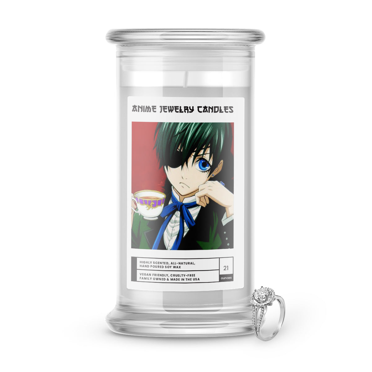 Phantomhive, Ciel | Anime Jewelry Candles
