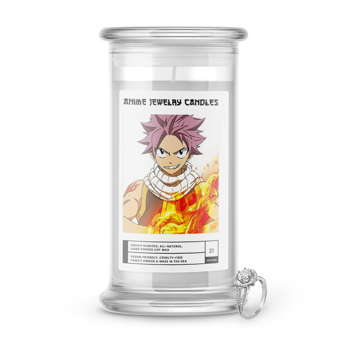 Dragneel, Natsu | Anime Jewelry Candles