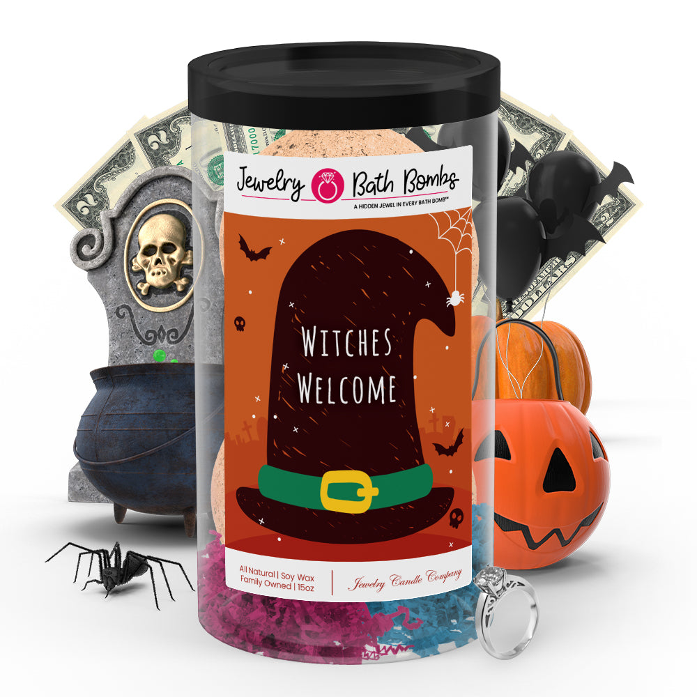 Witches Welcome Jewelry Bath Bombs
