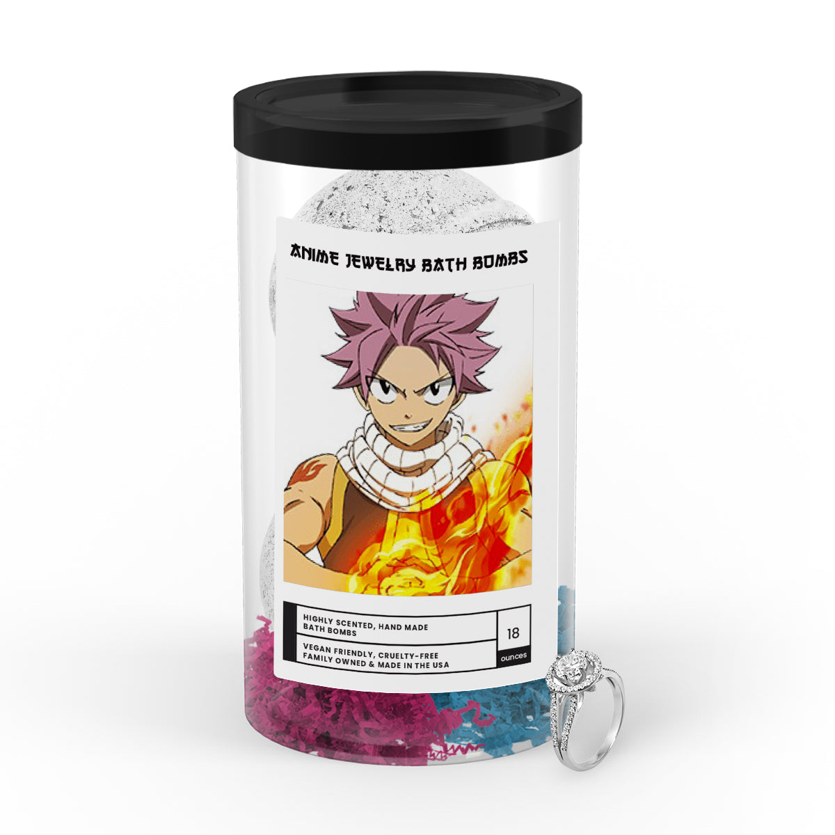 Dragneel, Natsu (ナツ・ドラグニル) | Anime Jewelry Bath Bombs