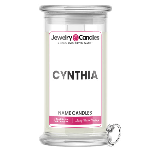 CYNTHIA Name Jewelry Candles