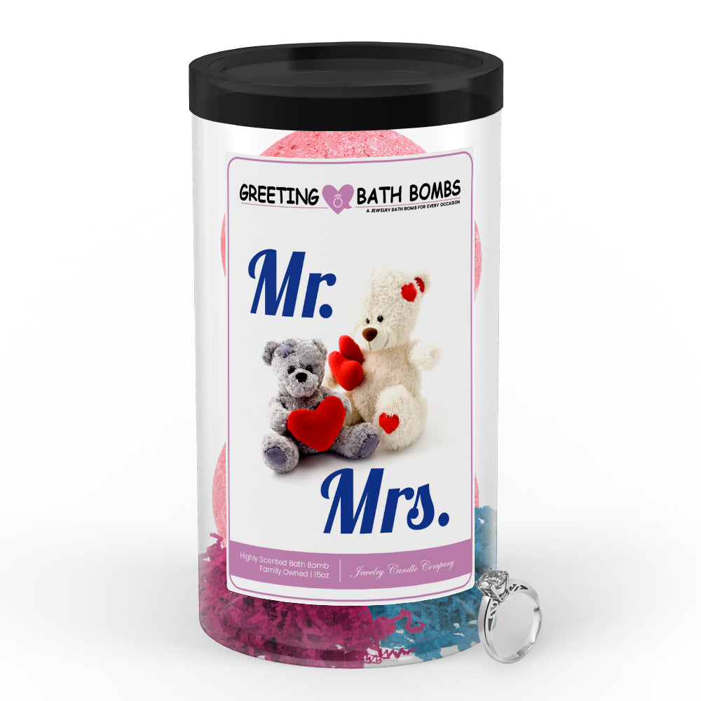 Mr. Mrs. Greetings Bath Bombs