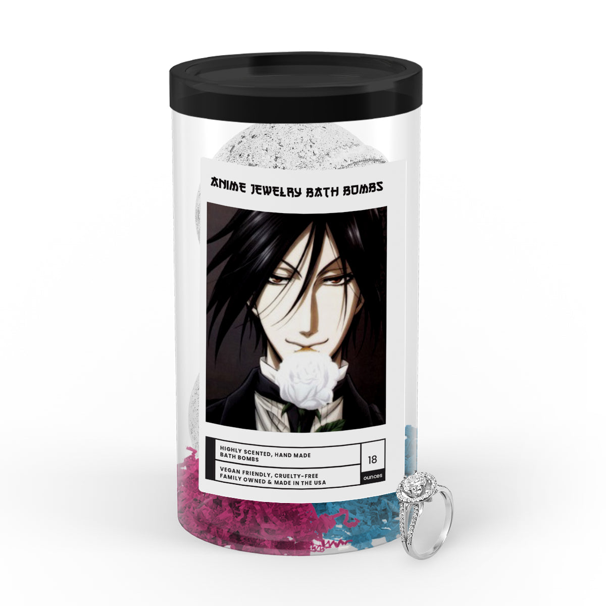 Michaelis, Sebastian (セバスチャン・ミカエリス) | Anime Jewelry Bath Bombs