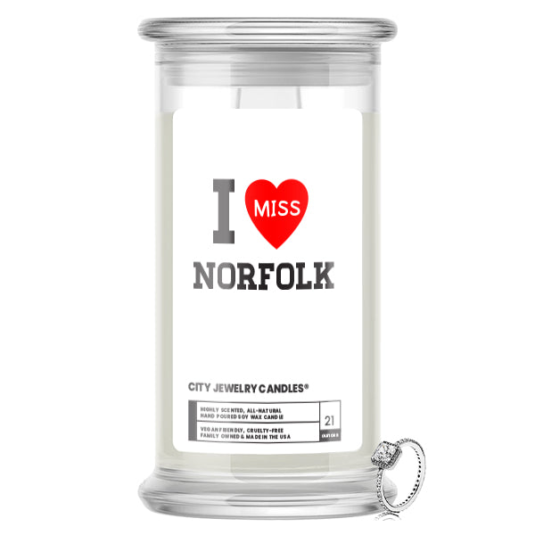 I miss Norfolk City Jewelry Candles