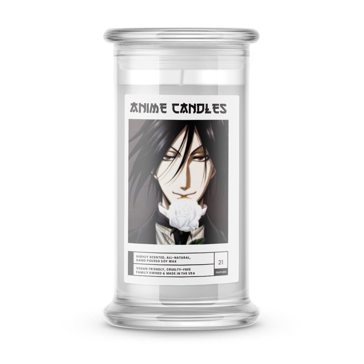 michaelis, sebastian anime candles