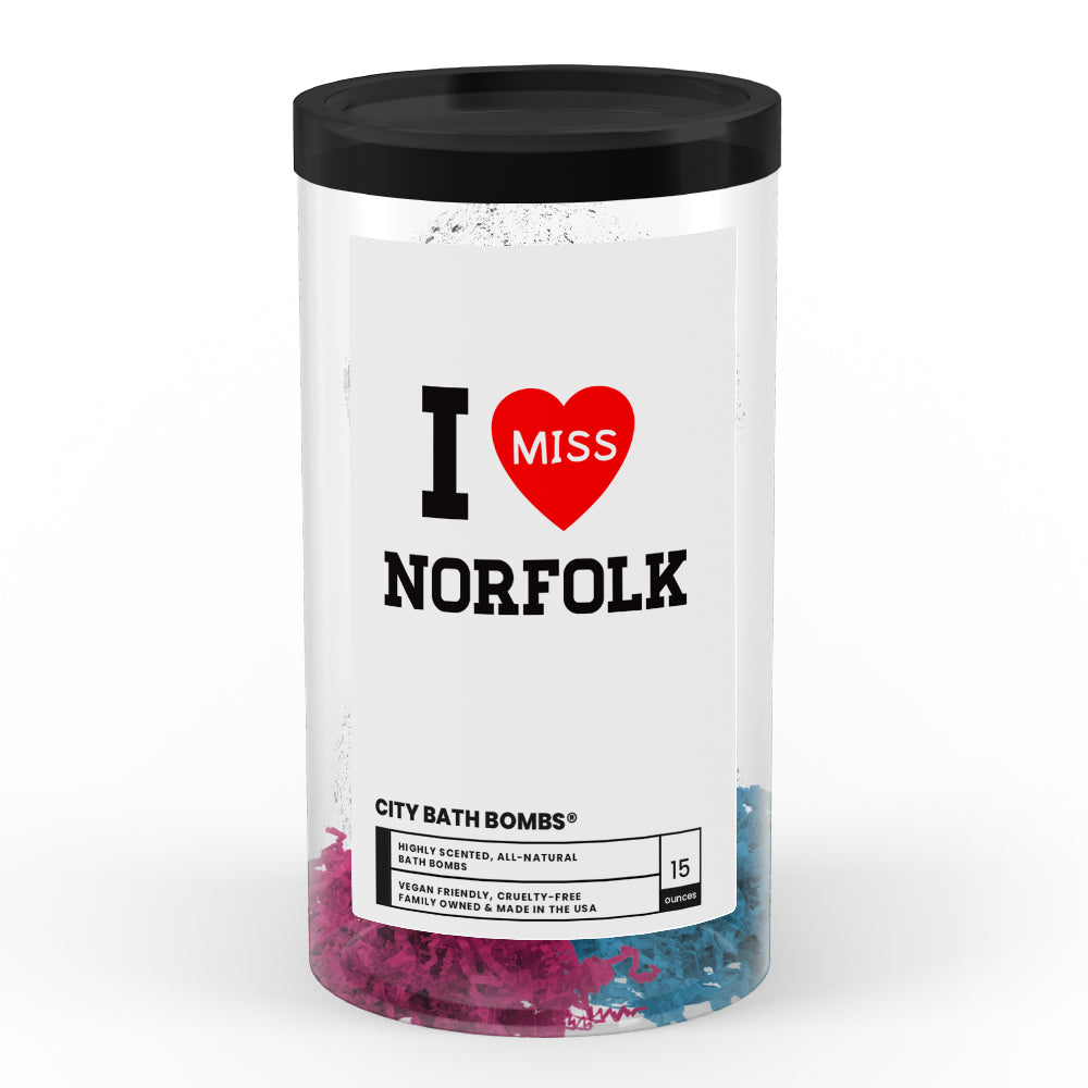 I miss Norfolk City Bath Bombs
