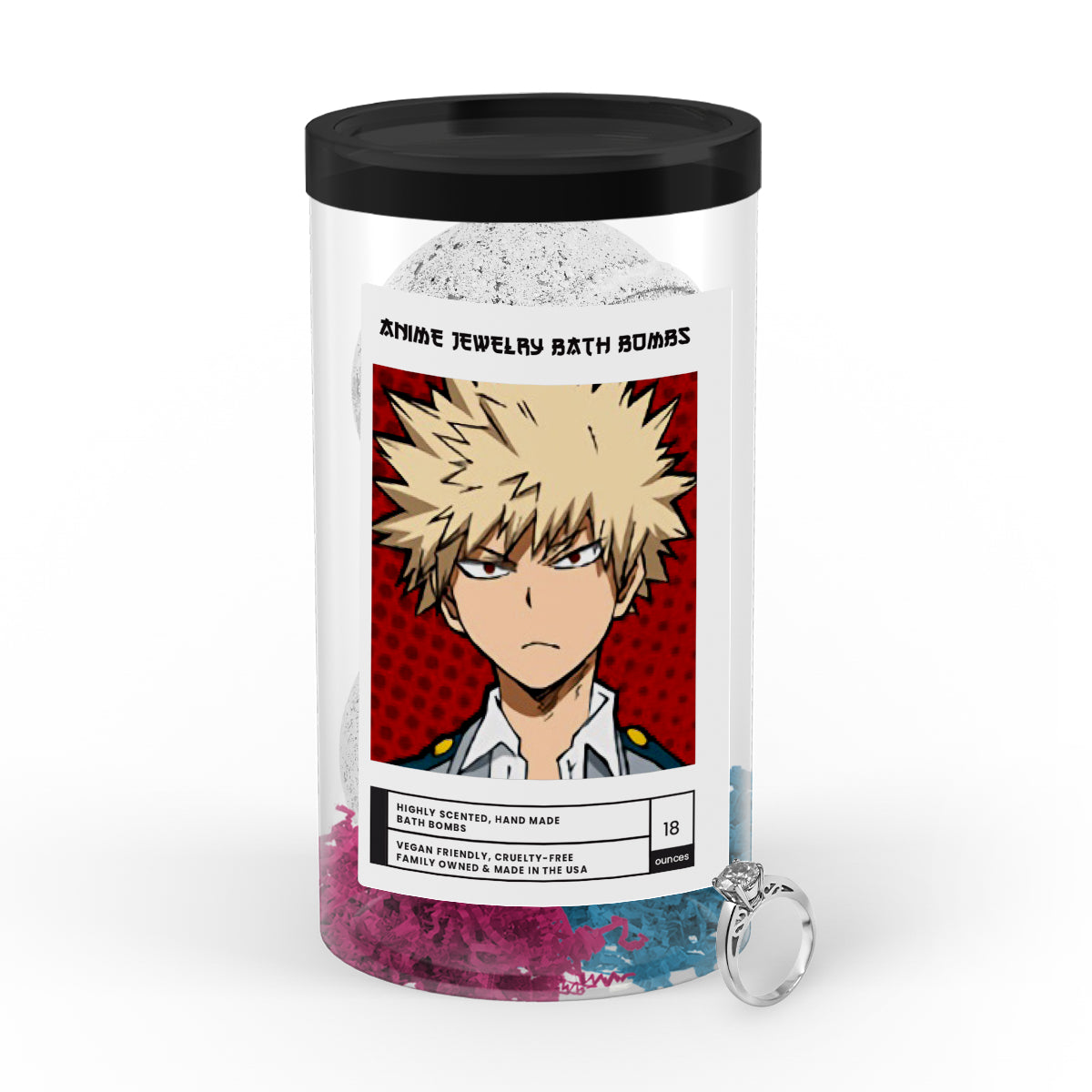 Bakugou, Katsuki (爆豪 勝己) | Anime Jewelry Bath Bombs