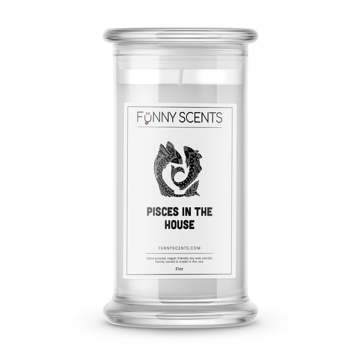 Pisces in the House Funny Candles