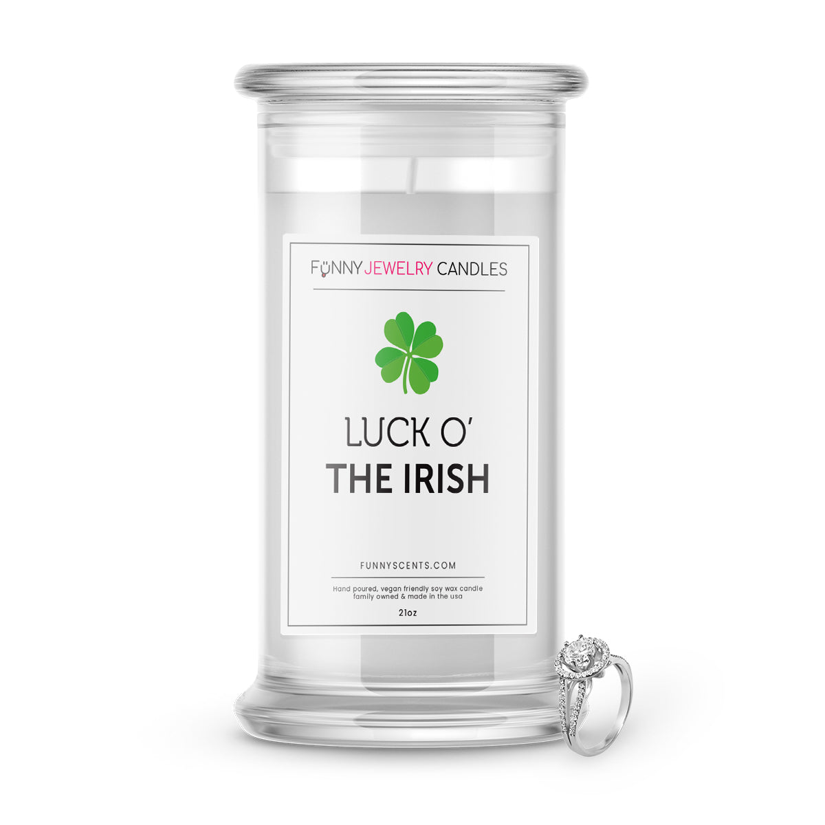 Luck O' The Irish Jewelry Funny Candles
