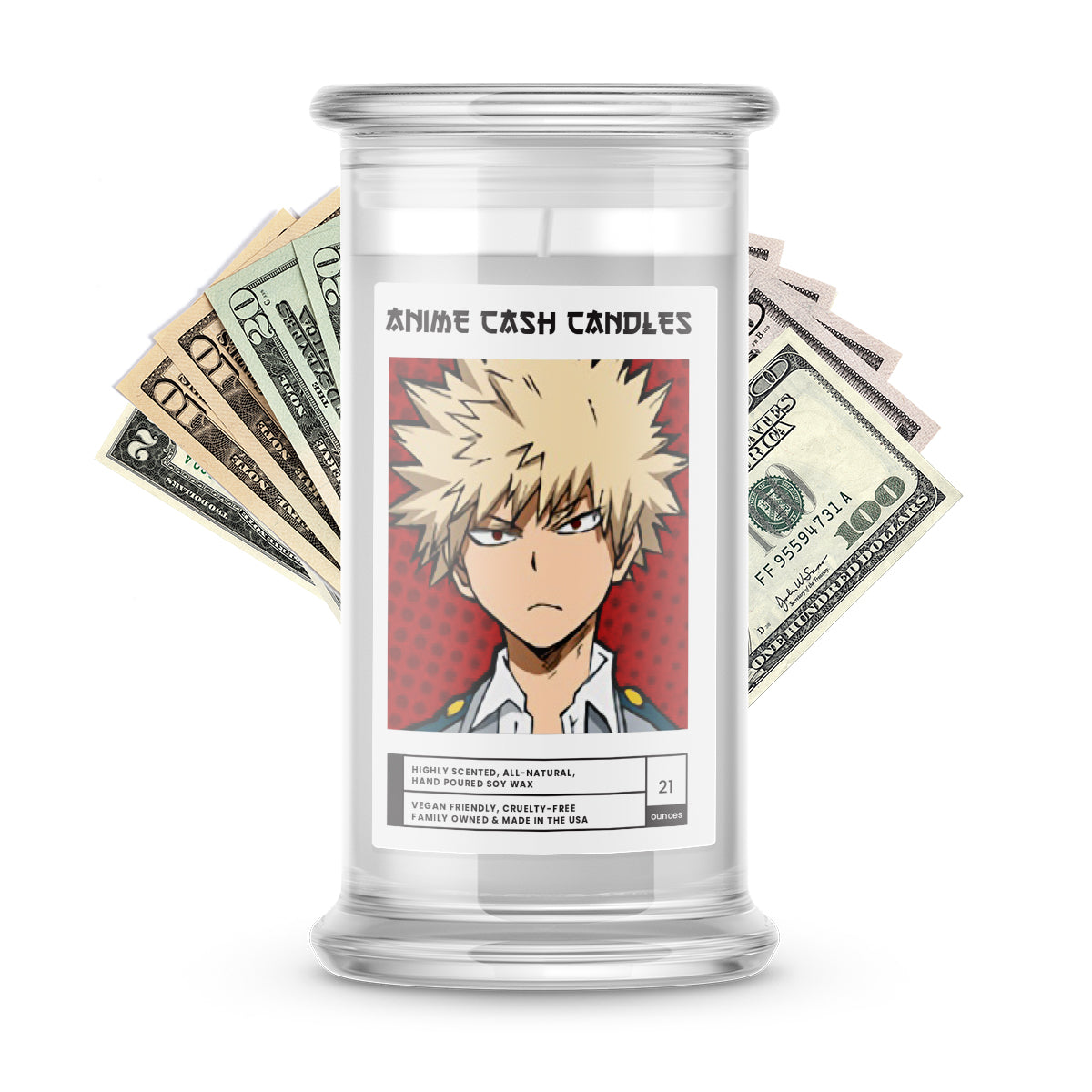 Bakugou, Katsuki | Anime Cash Candle
