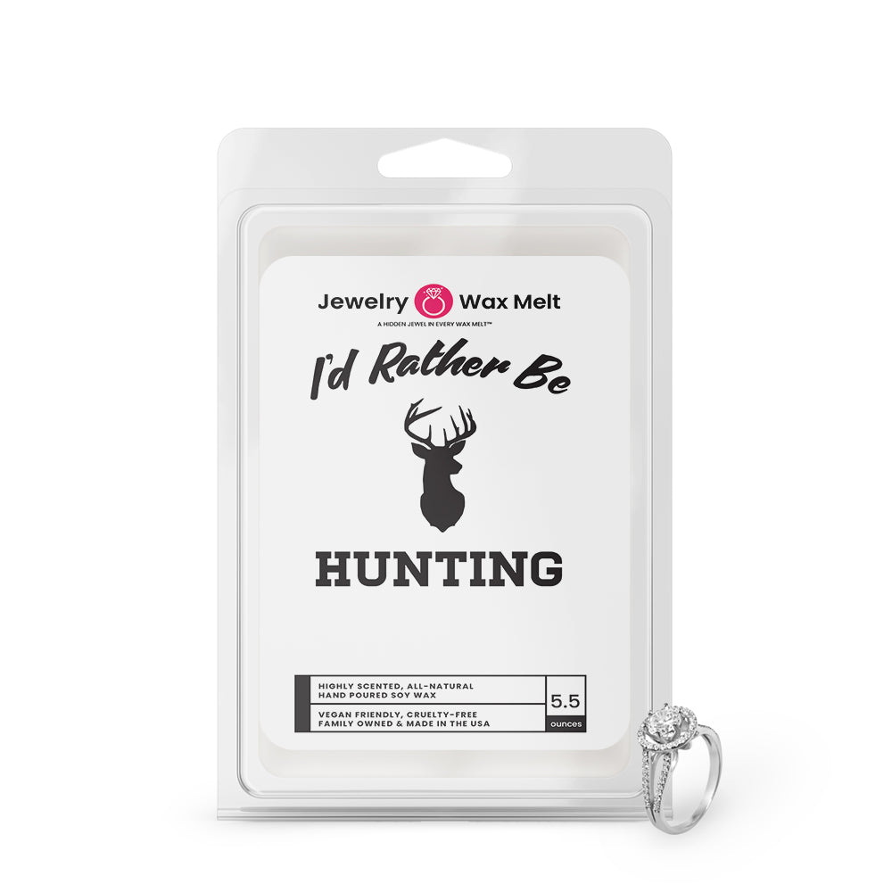 I'd rather be Hunting Jewelry Wax Melts