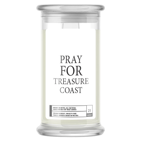 Pray For Treasure Coast Candle