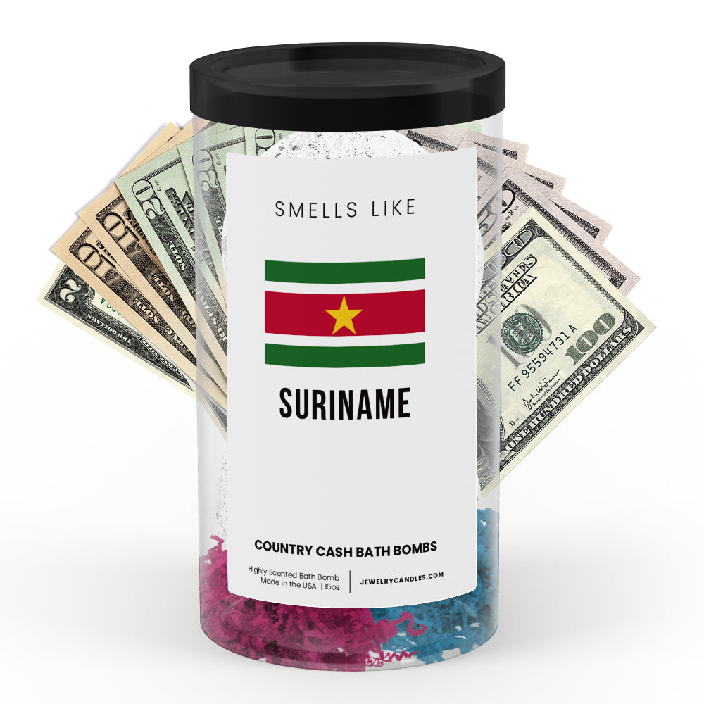 Smells Like Suriname Country Cash Bath Bombs