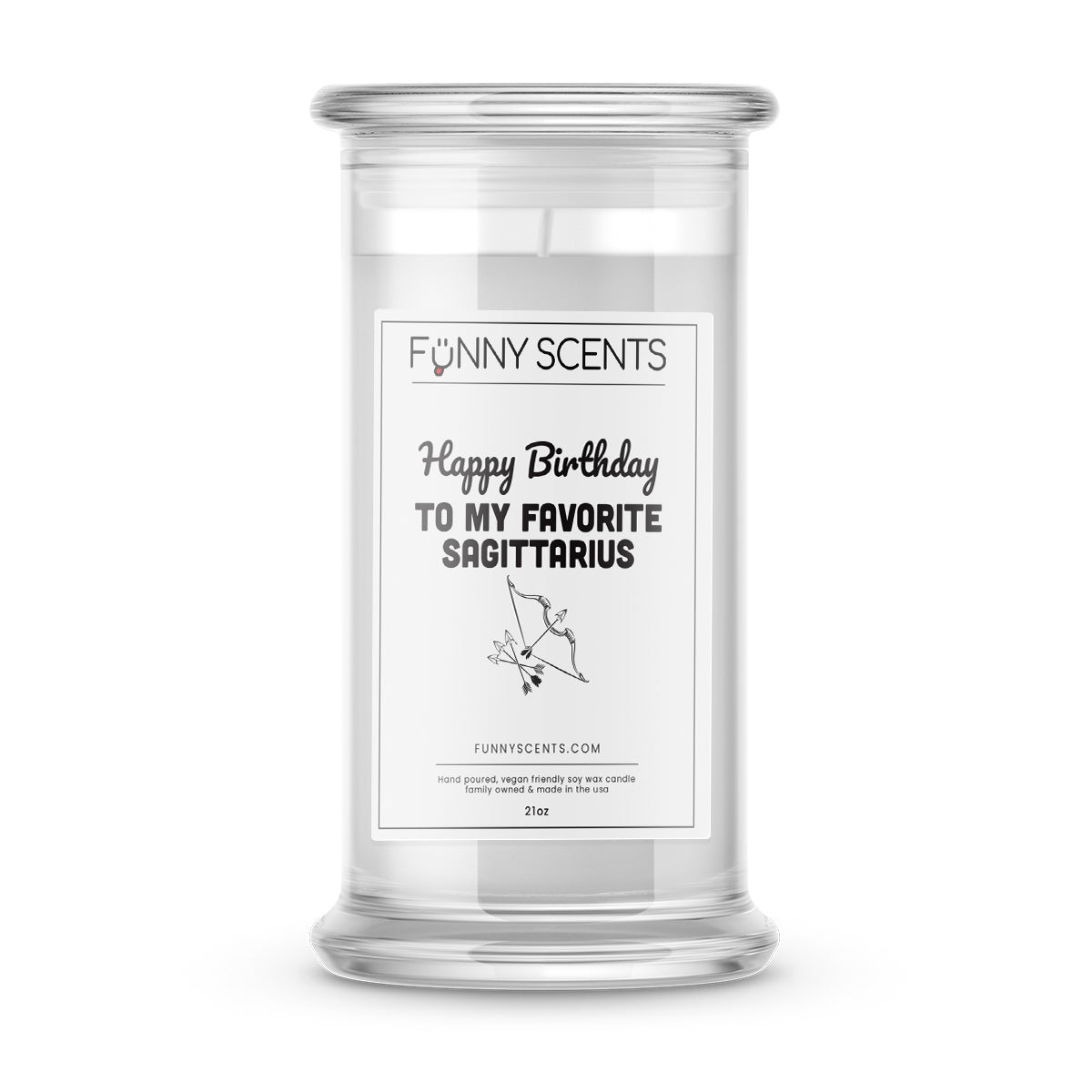 Happy Birthday To My Favorite Sagittarius Funny Candles