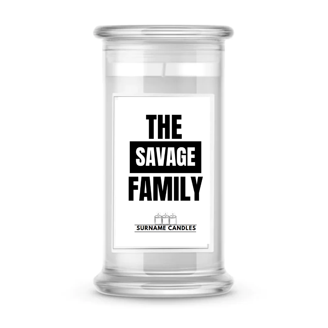 The Savage Family | Surname Candles
