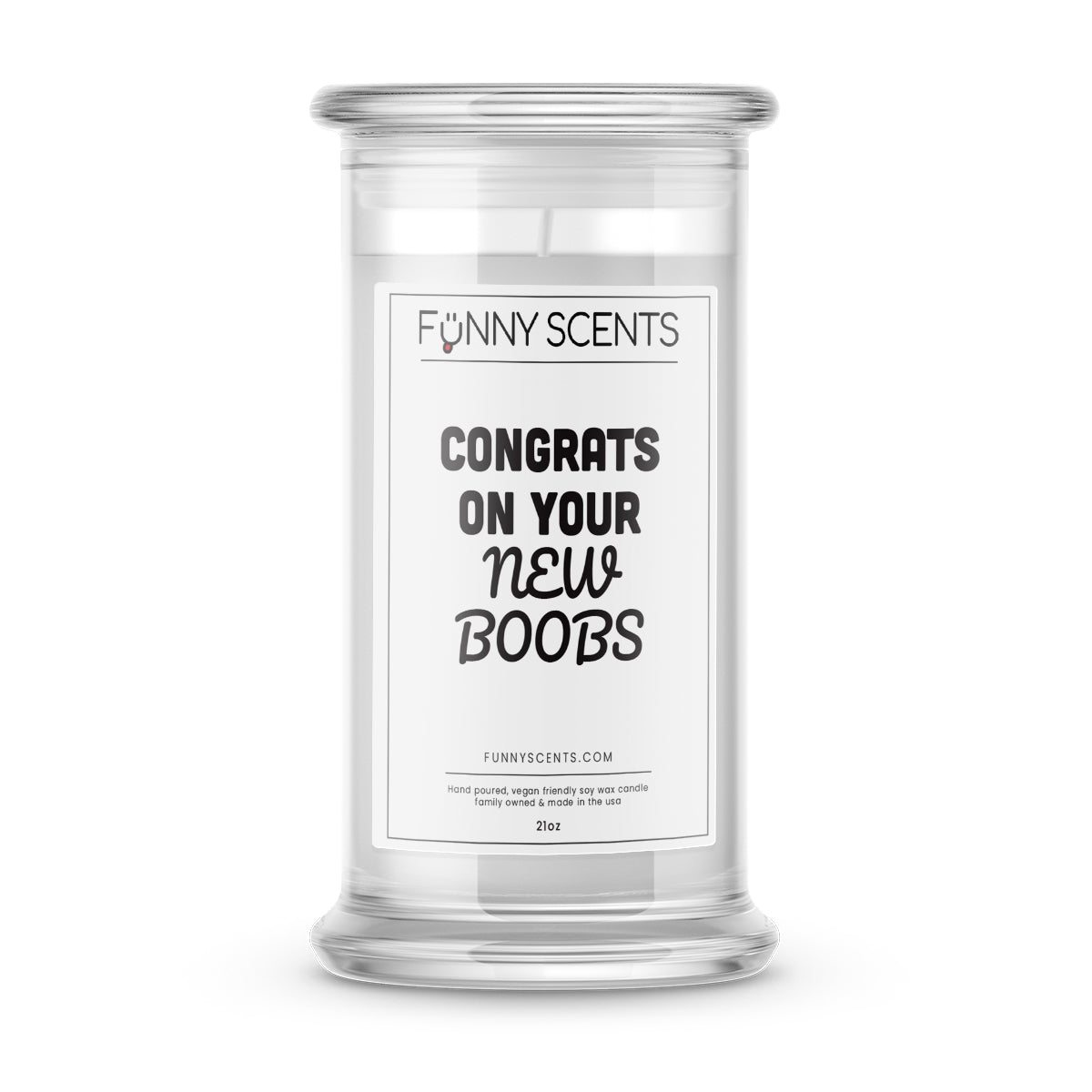 Congrats On New Boobs Funny Candles