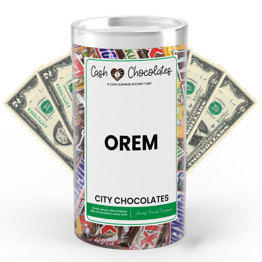 Orem City Cash Chocolates