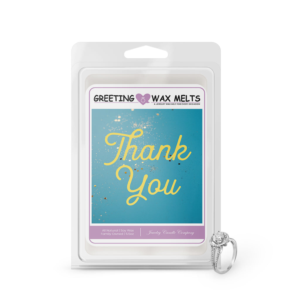 Thank you Greetings Wax Melt