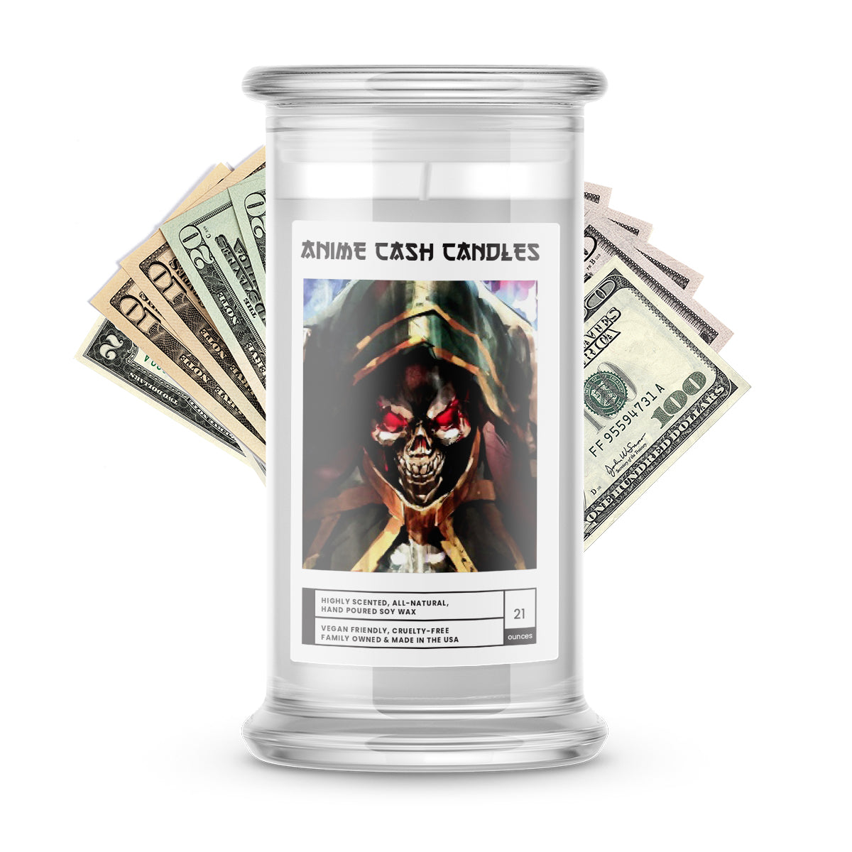 Momonga | Anime Cash Candle