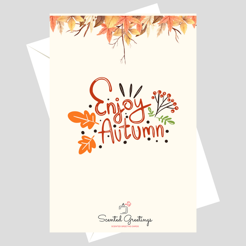 Enjoy Autumn | Scented Greeting Cards