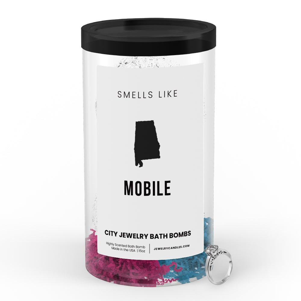 Smells Like Mobile City Jewelry Bath Bombs