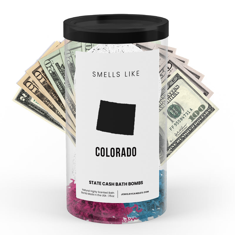 Smells Like Colorado State Cash Bath Bombs