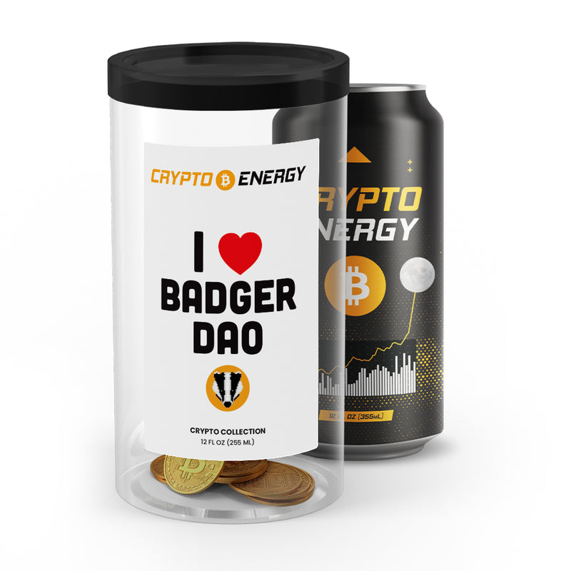I ❤ Badger Dao  | Crypto Energy Drinks