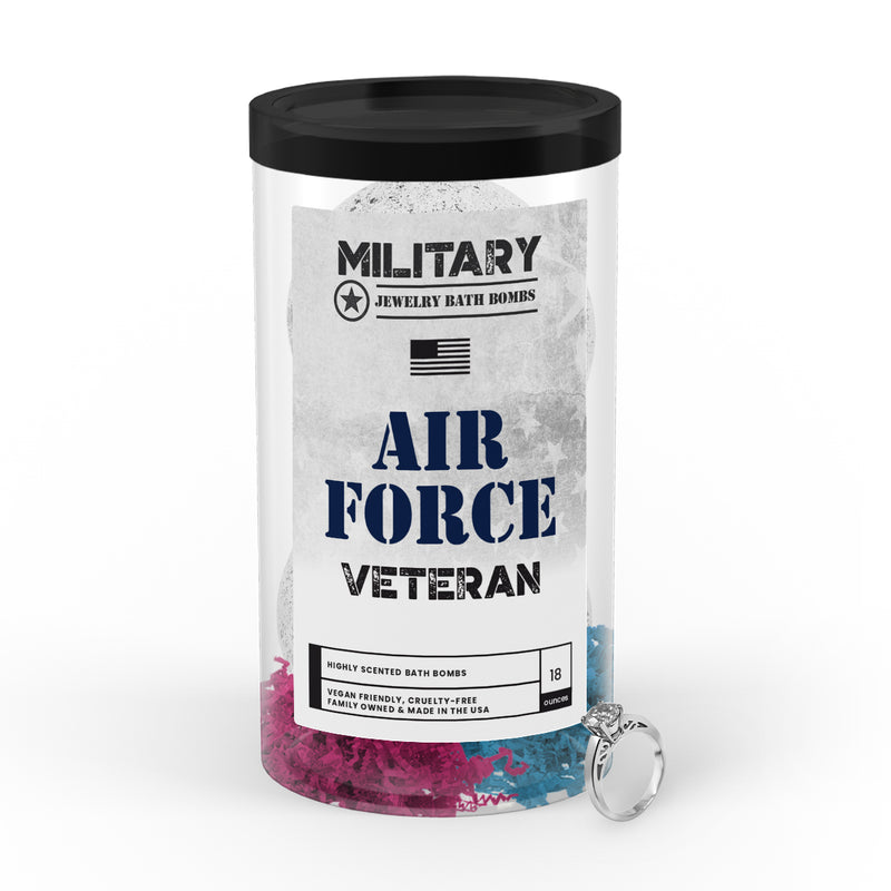 Air Force Veteran | Military Jewelry Bath Bombs