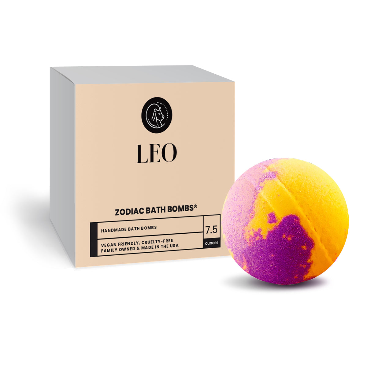 Leo Zodiac Bath Bomb