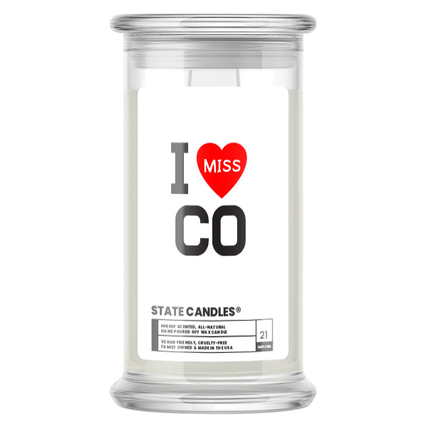 I miss CO State Candle