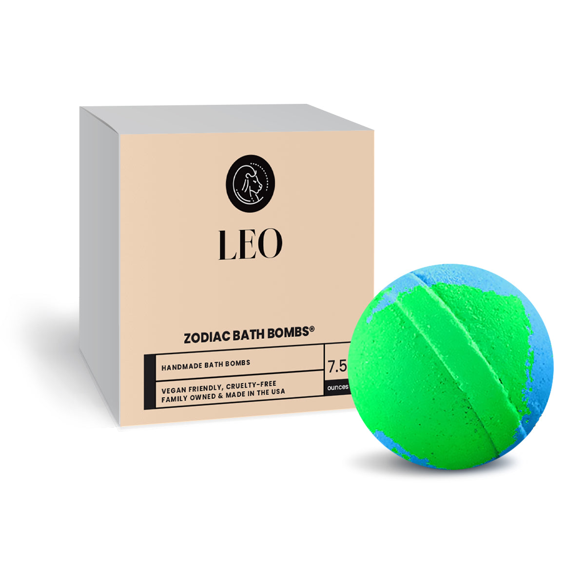 Leo Zodiac Bath Bomb