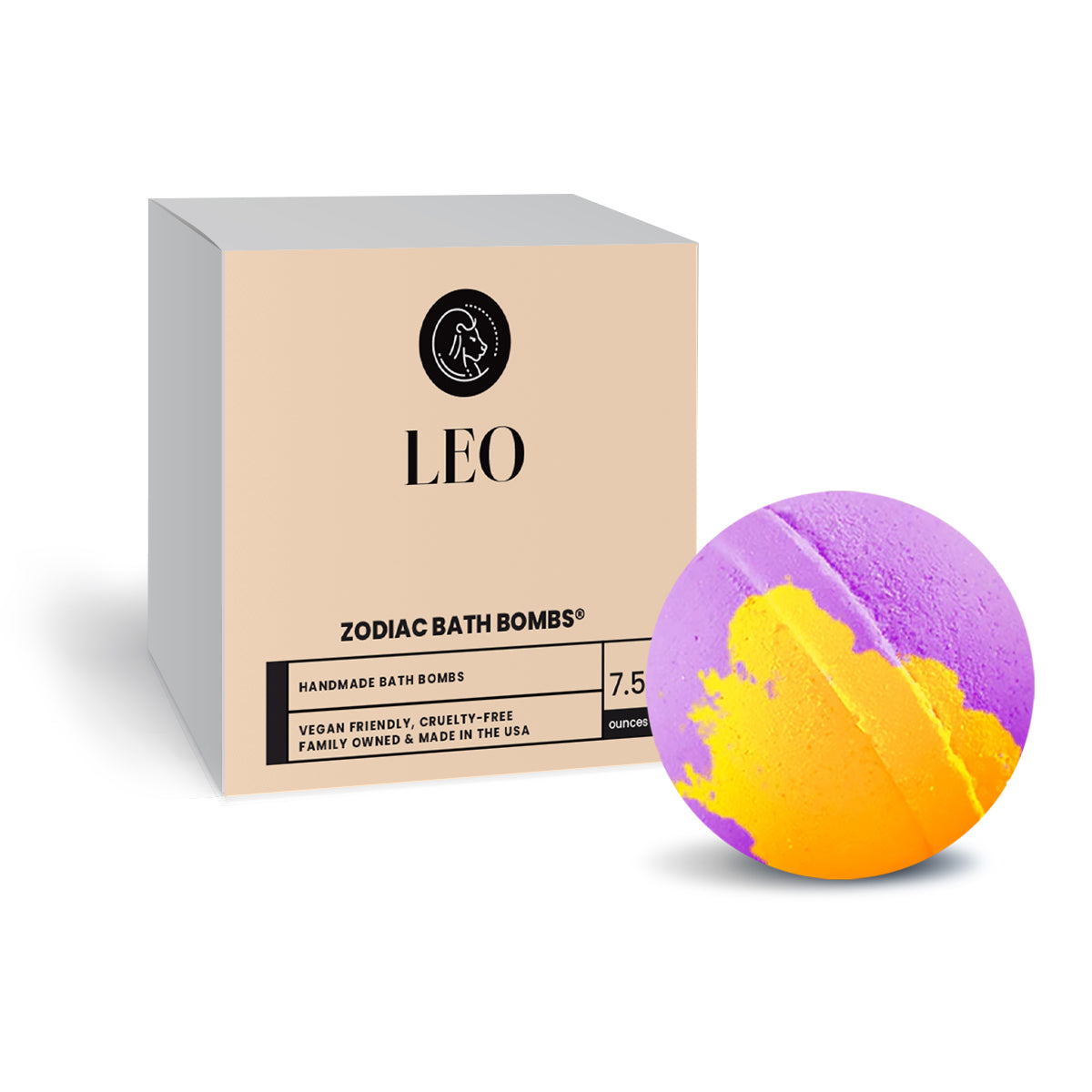 Leo Zodiac Bath Bomb