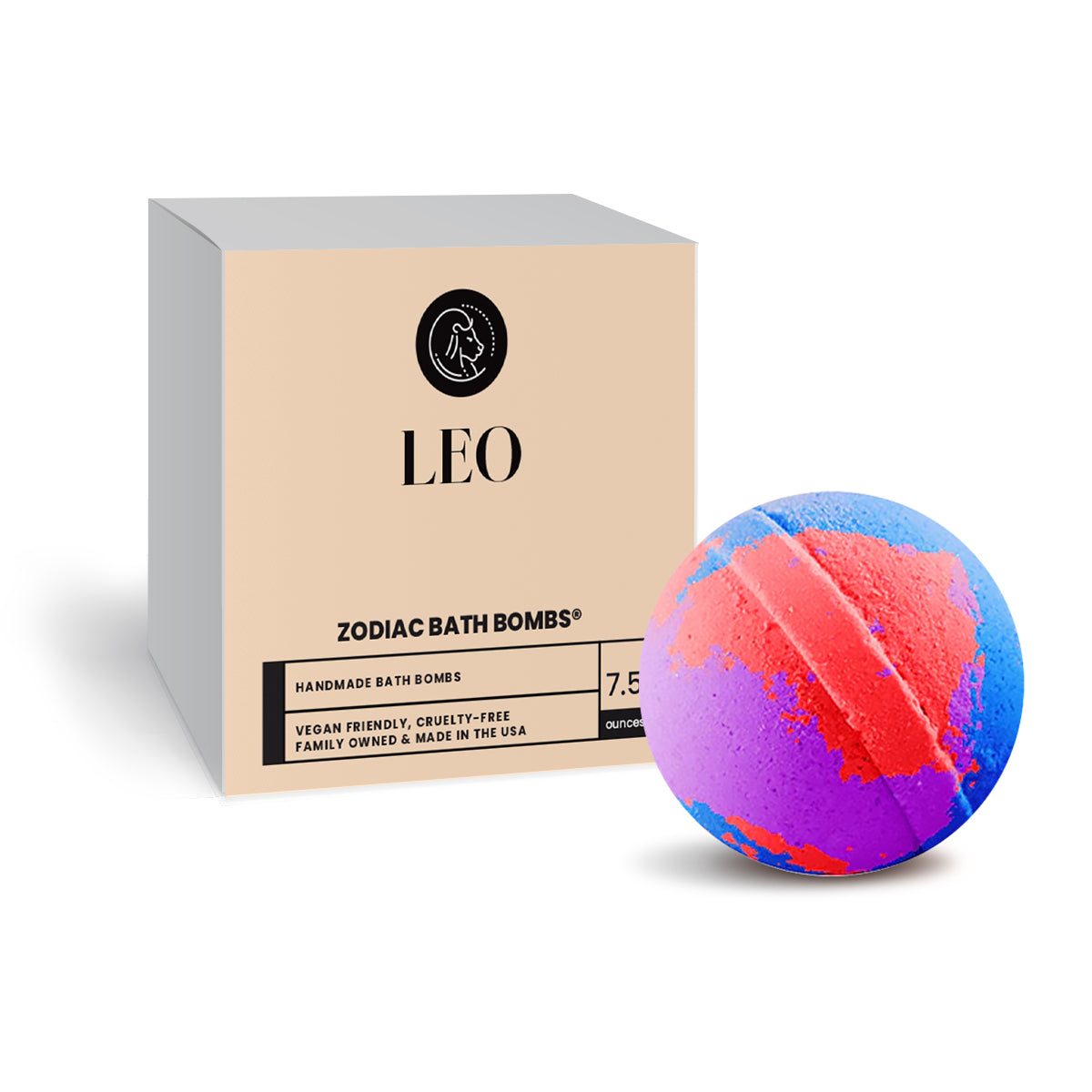 Leo Zodiac Bath Bomb