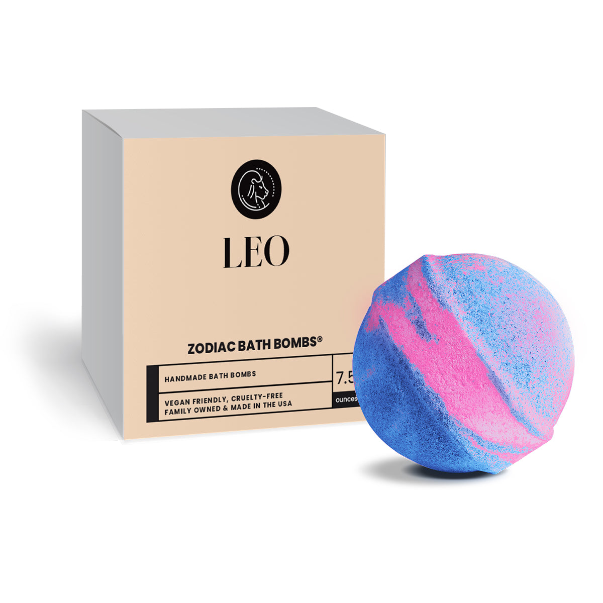 Leo Zodiac Bath Bomb