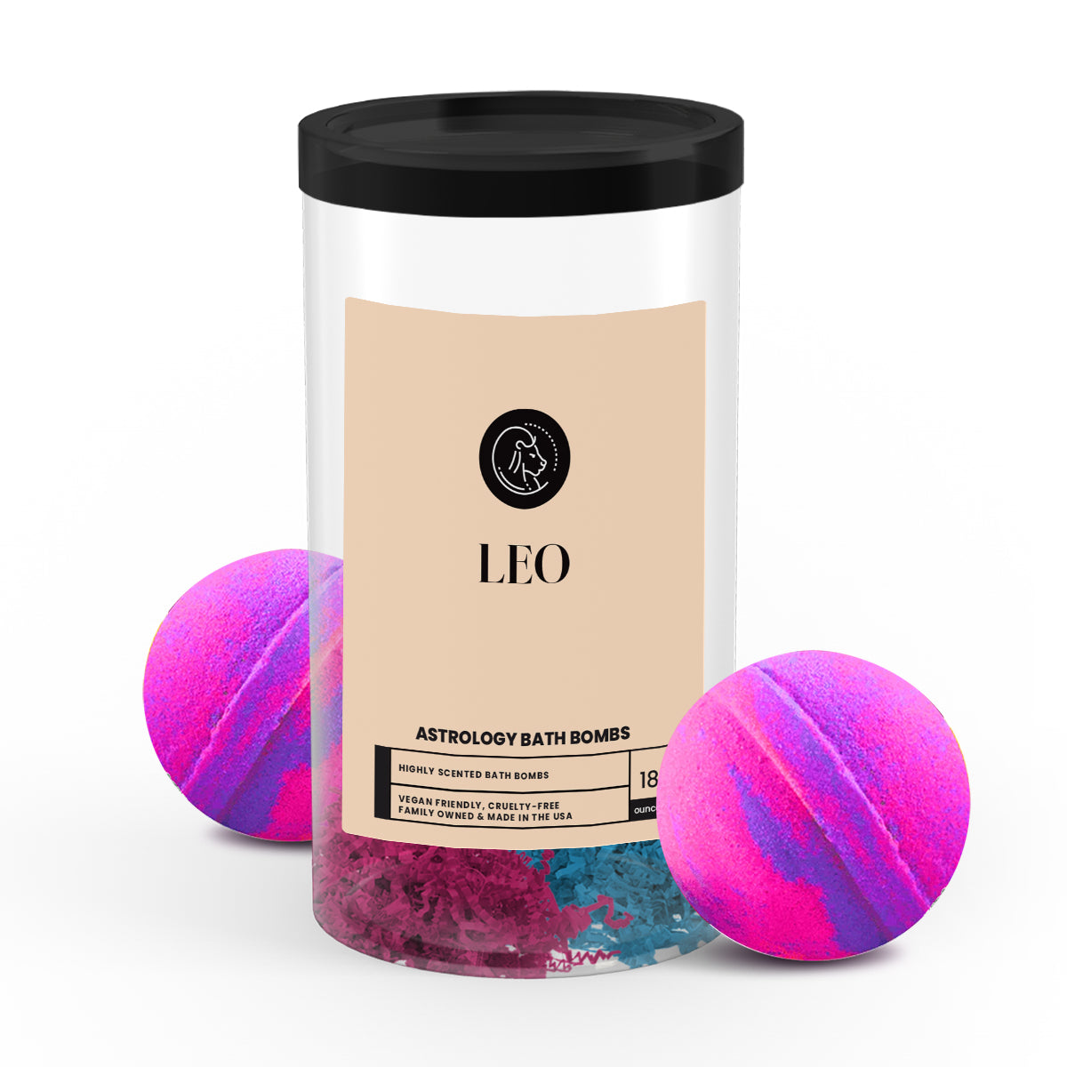 Leo Astrology Bath Bombs