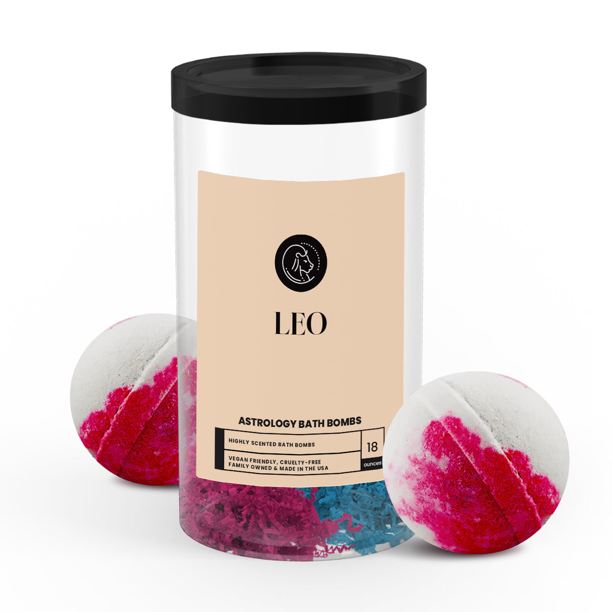Leo Astrology Bath Bombs