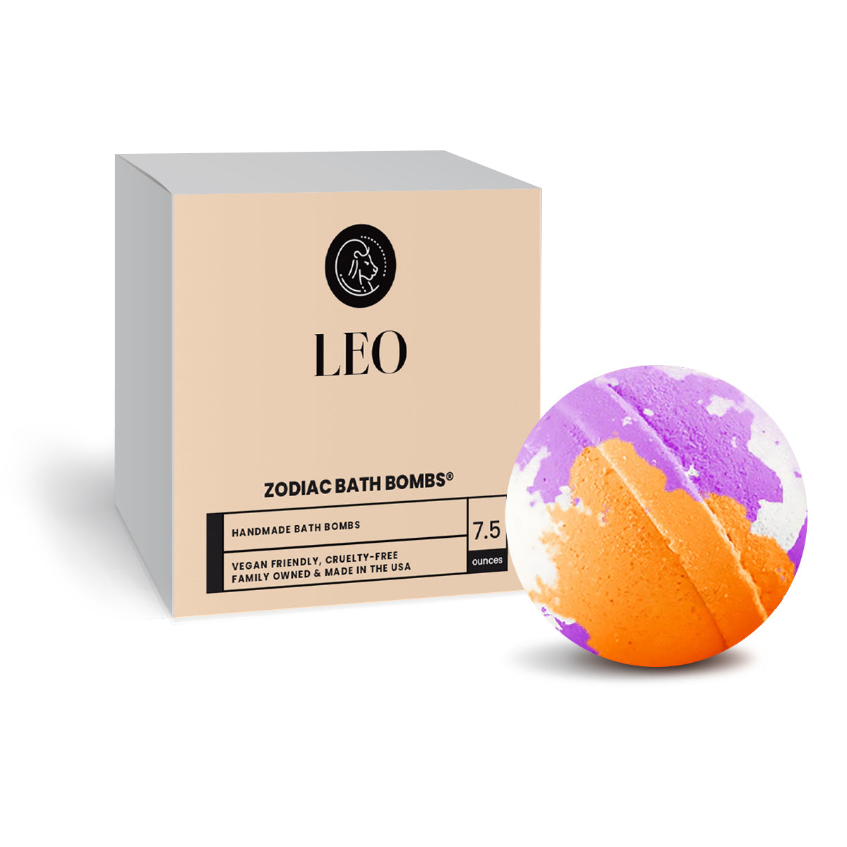 Leo Zodiac Bath Bomb
