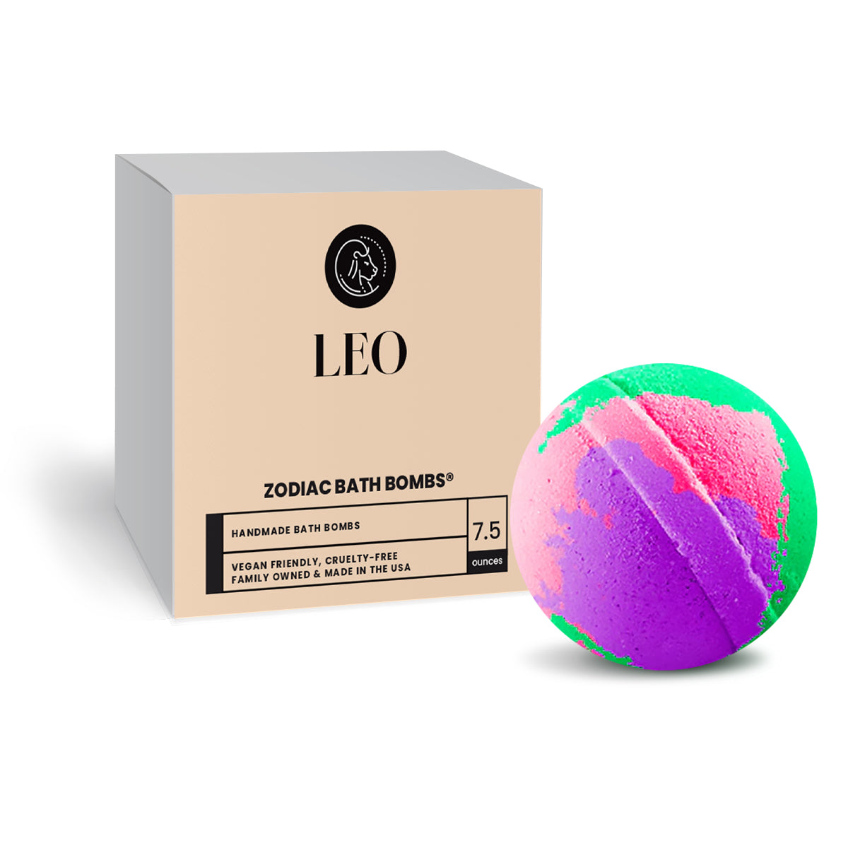 Leo Zodiac Bath Bomb