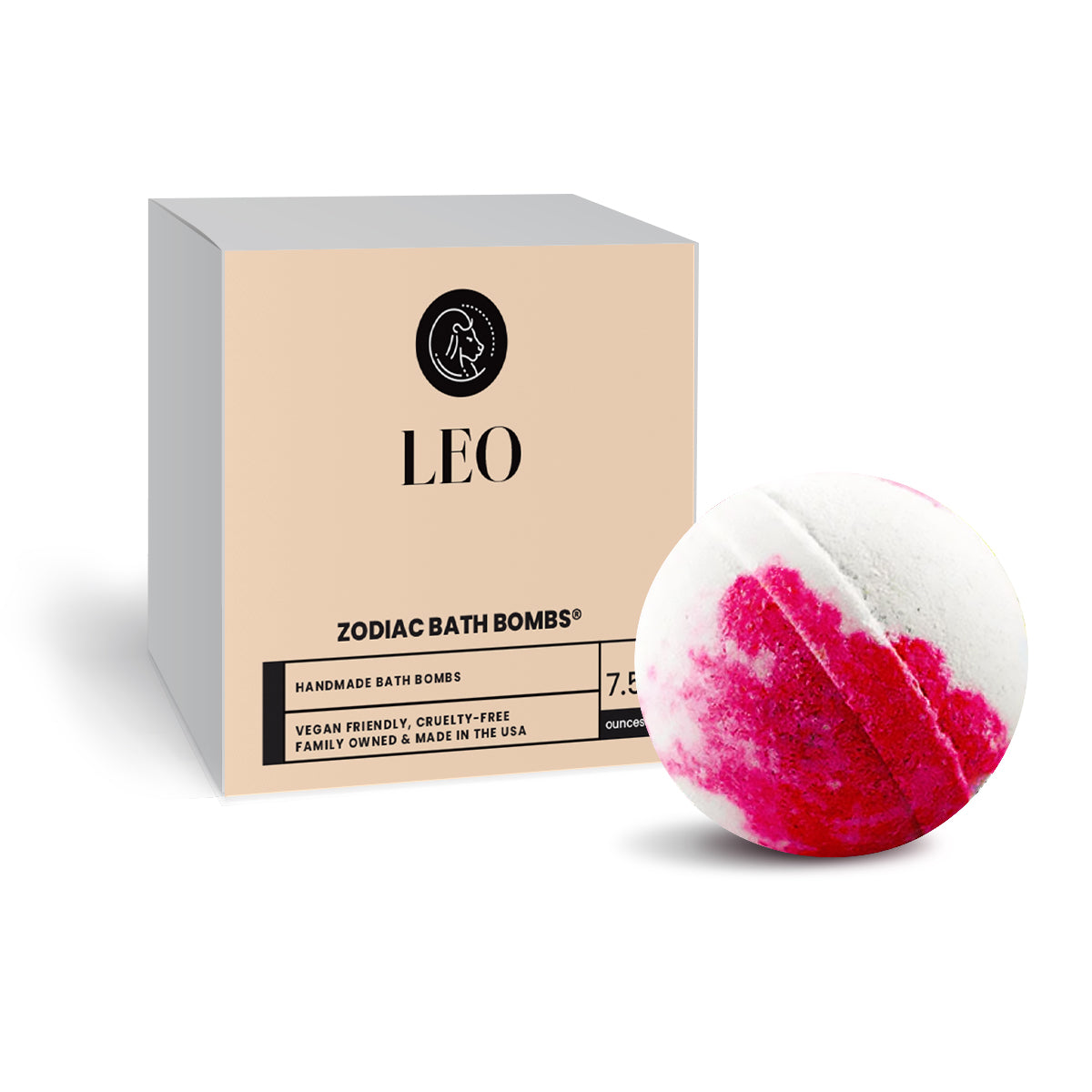 Leo Zodiac Bath Bomb