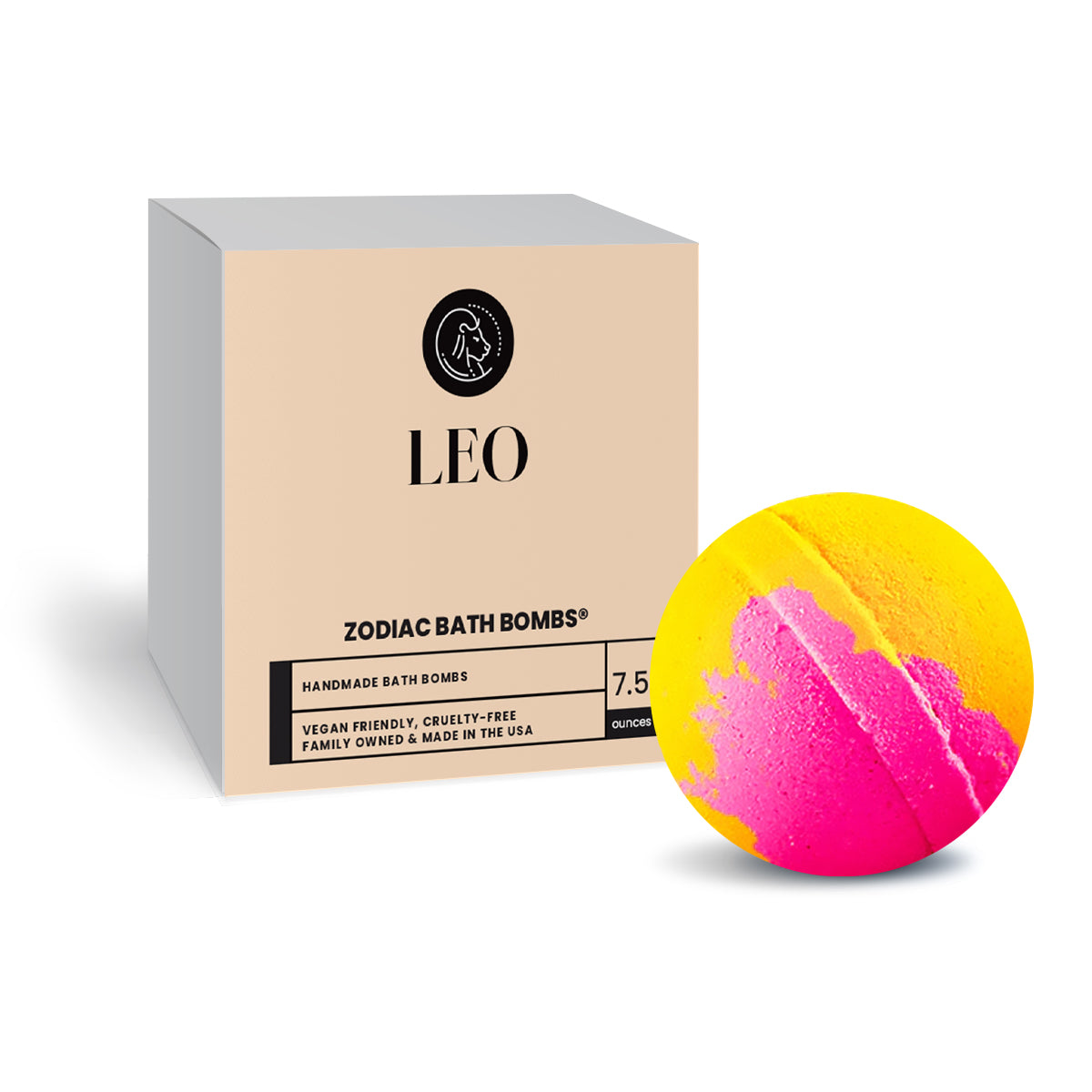 Leo Zodiac Bath Bomb