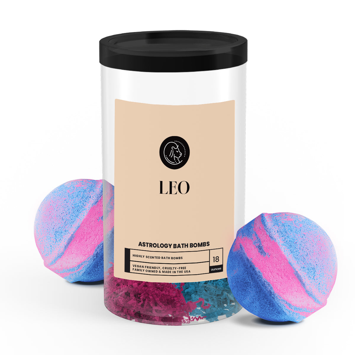Leo Astrology Bath Bombs