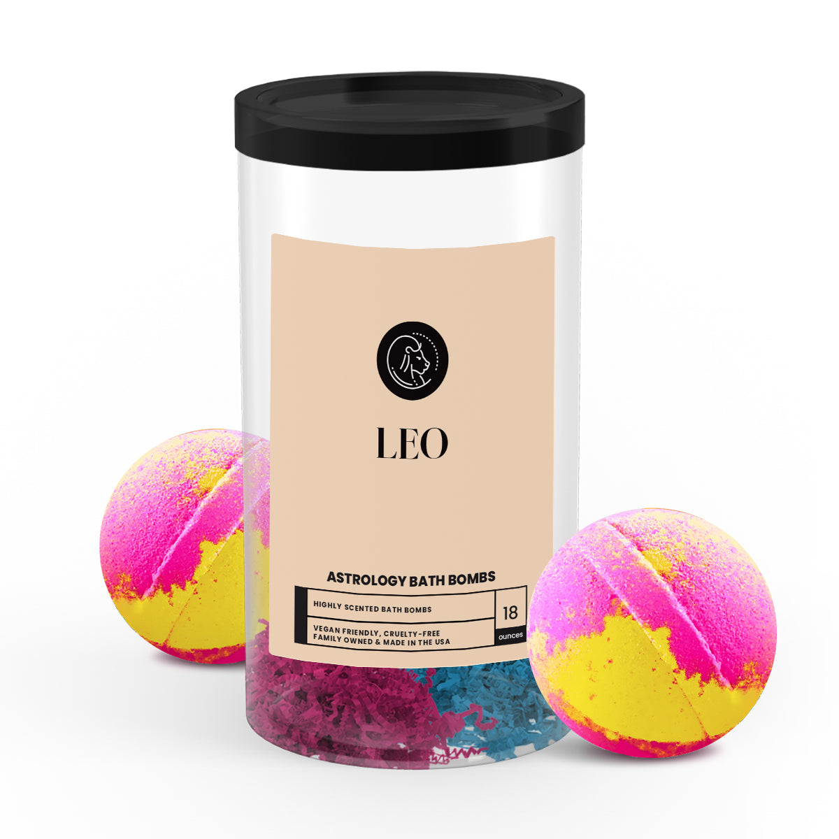 Leo Astrology Bath Bombs